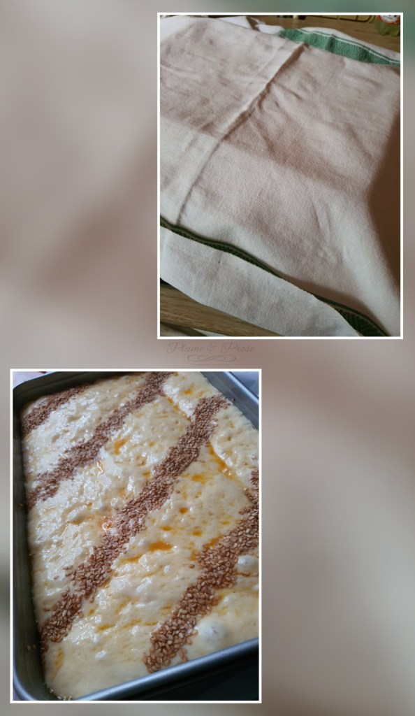 Préparation du "Khobz Dar" à la farine ou le pain brioché, sans pétrissage, ultra moelleux