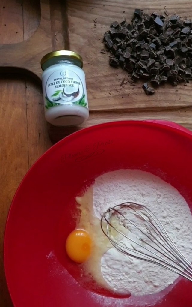 Recette à base d'huile de coco