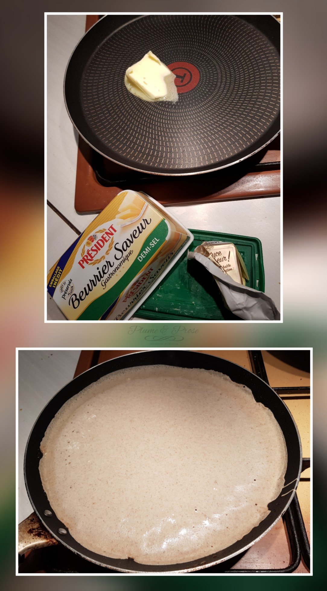 Préparation des Galettes de sarrasin de ma grand-mère