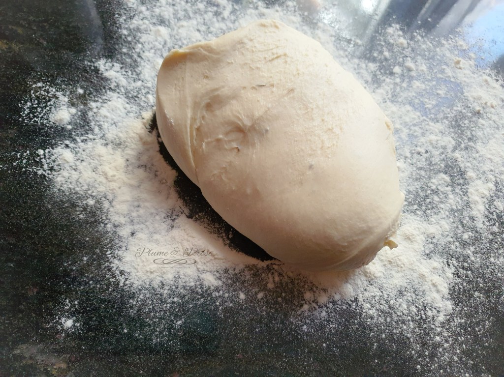 Préparation du "Flatbread" farci