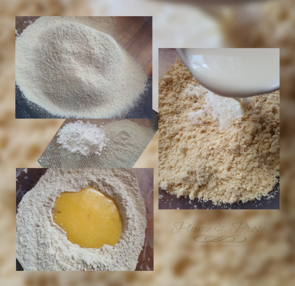 Pâte à cornes de gazelle