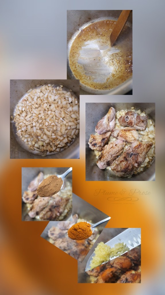 Agneau à la cannelle
