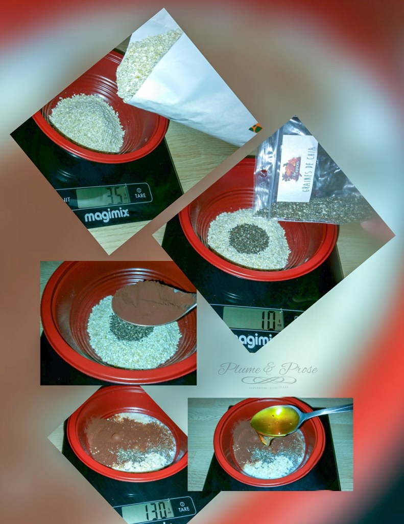 Préparation du porridge