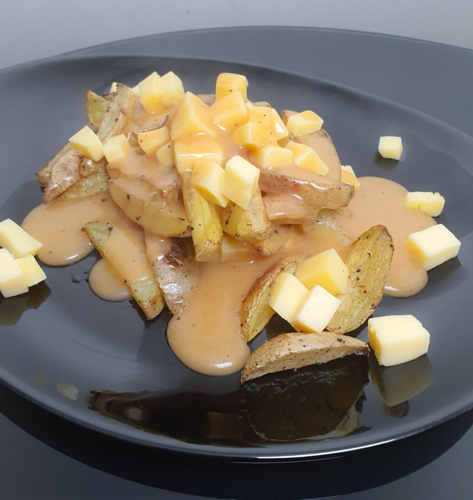 Poutine avec les moyens du bord