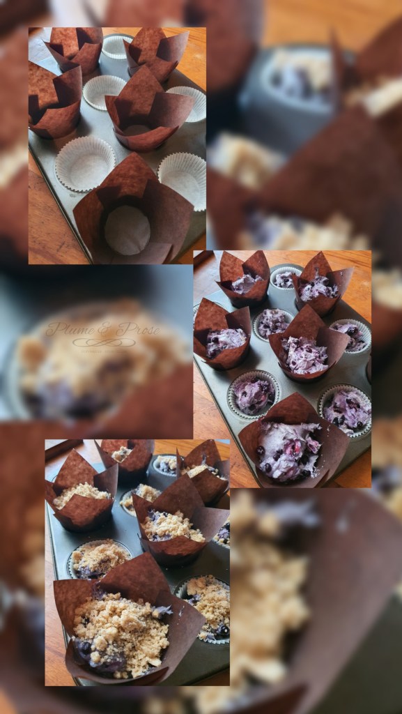 Préparation des muffins