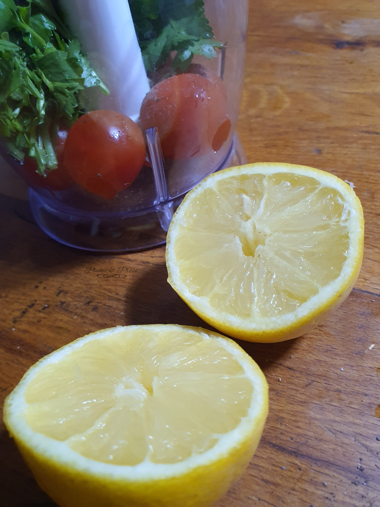 Préparation des spaghettis alla gremolata