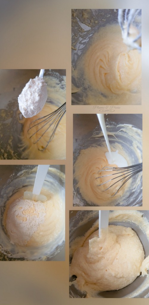 Préparation de cupcake