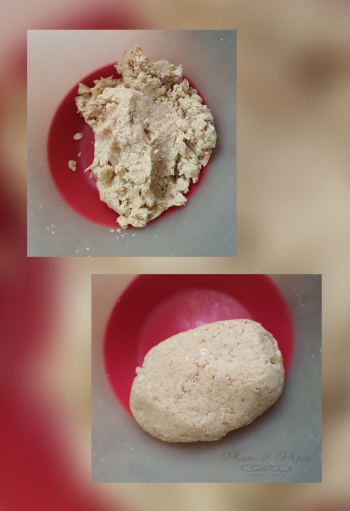 Préparation "Anzac Cookie" ou les biscuits avoine-coco des îles Salomon