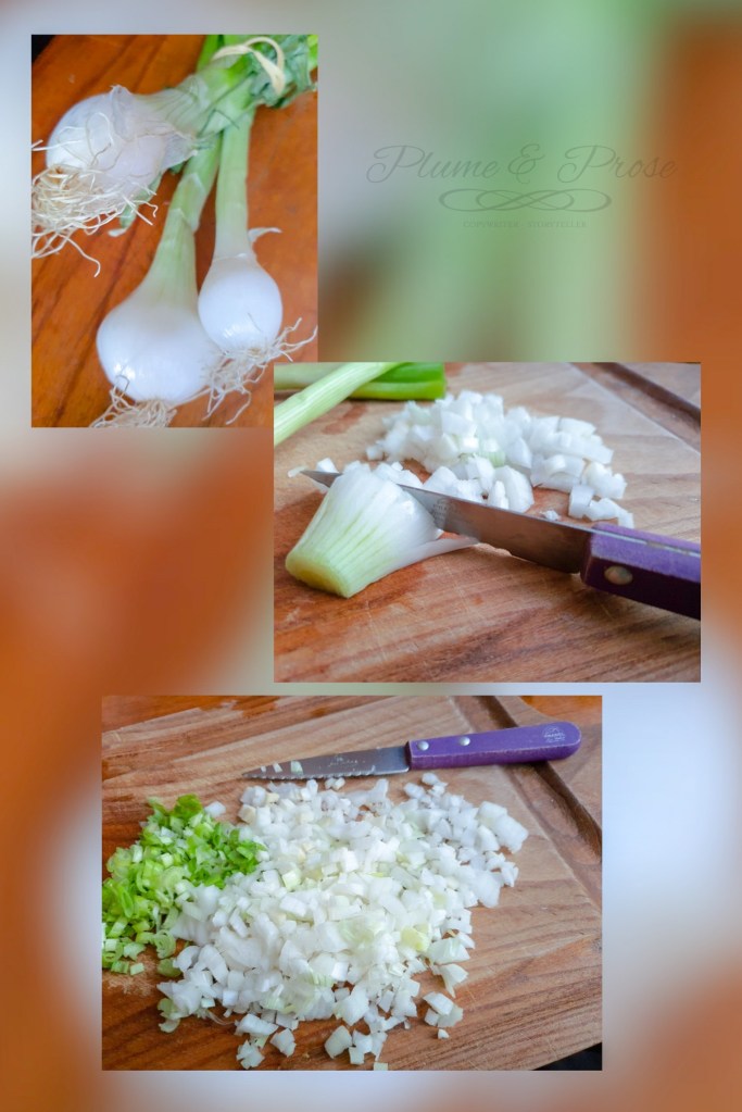 Préparation de la sauce colombienne "Hogao"