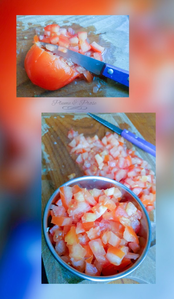 Préparation de la sauce colombienne "Hogao"