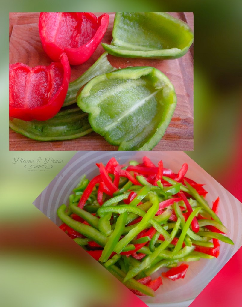 Préparation de la ratatouille traditionnelle