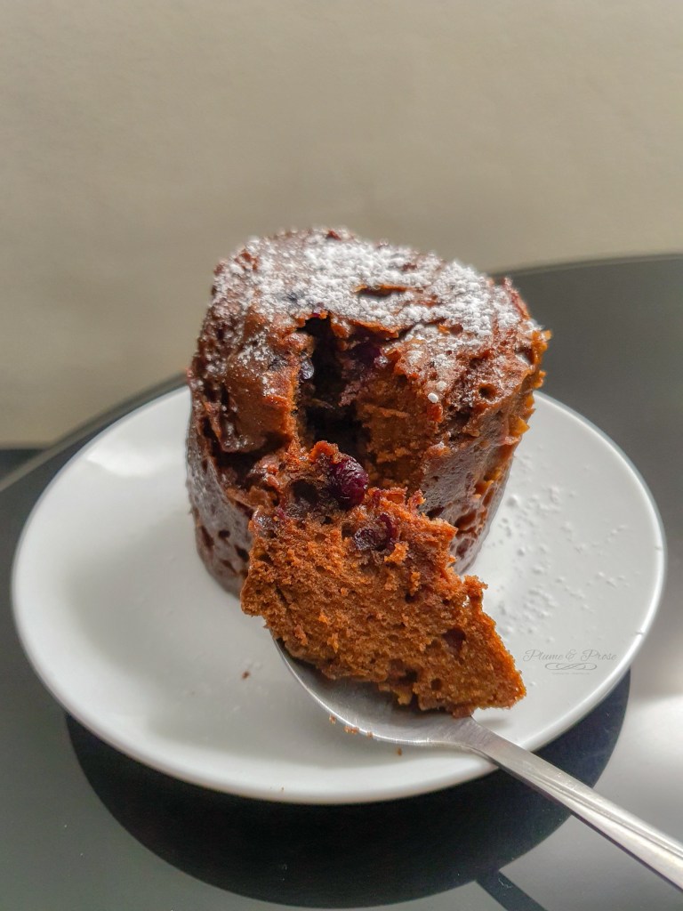 "Mug Cake chocolat-myrtille", ou le petit plaisir de dernière minute