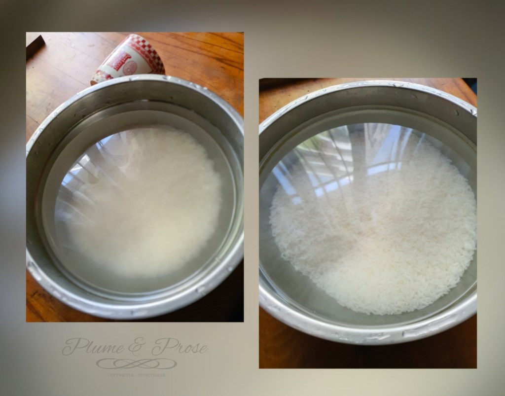 Préparation du riz pulao