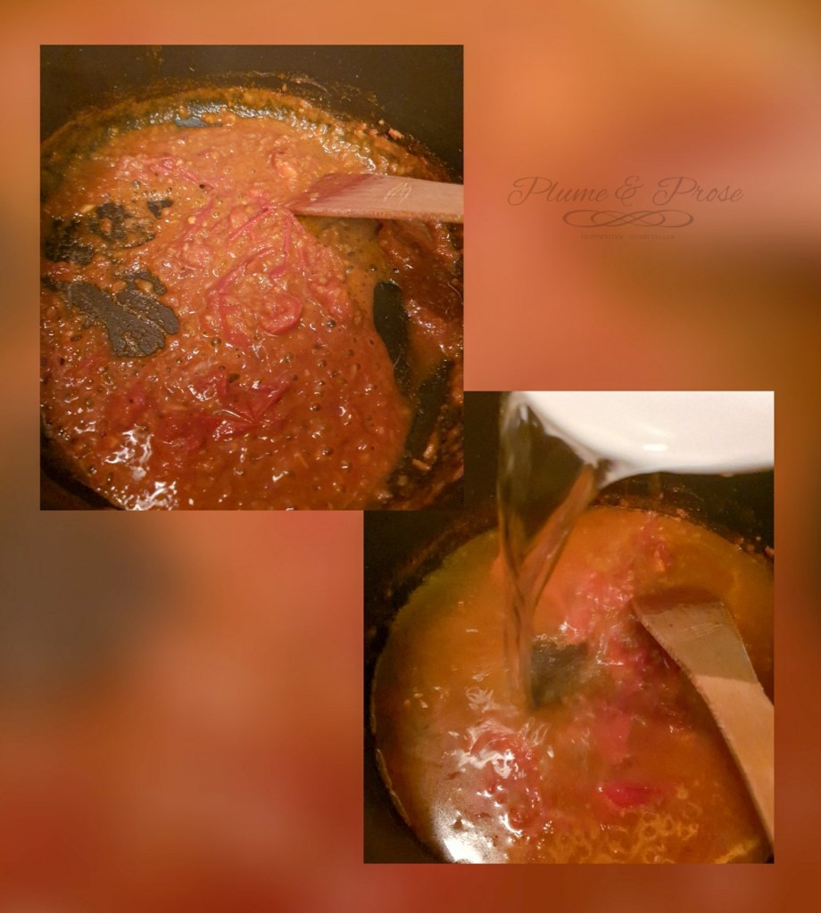 Préparation du riz pulao