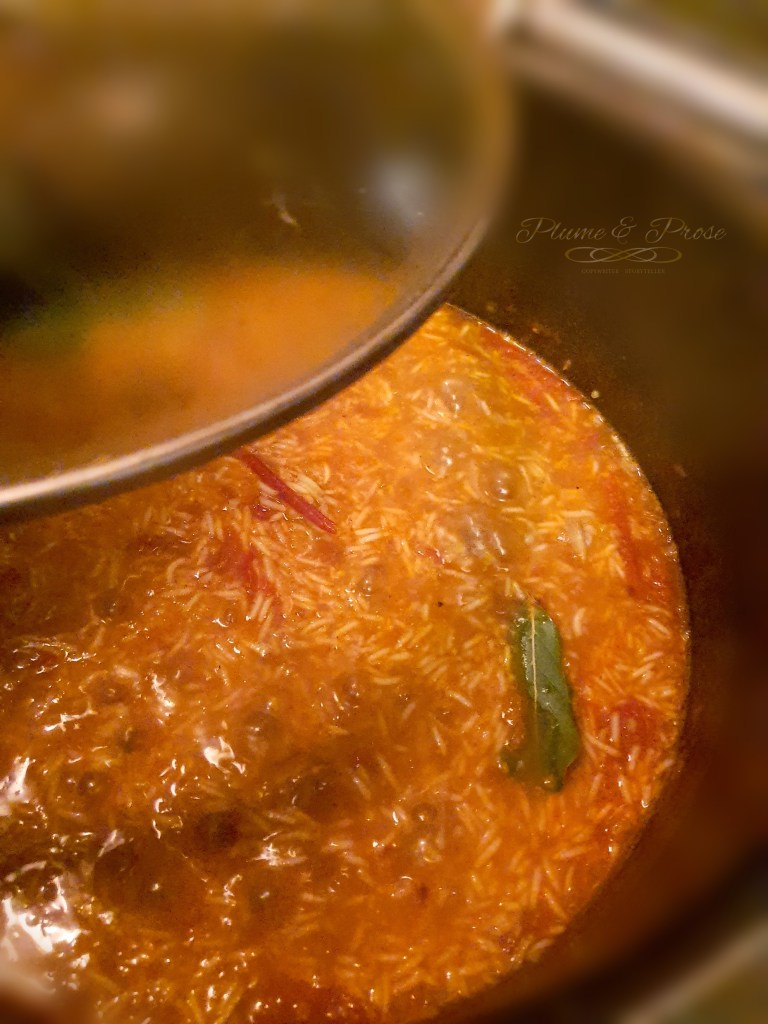 Préparation du riz pulao