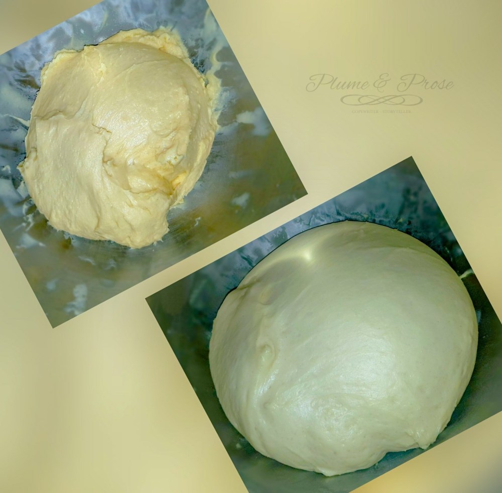 Préparation de la brioche mascarpone