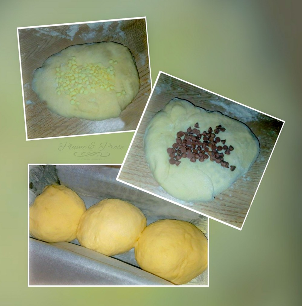Préparation de la brioche mascarpone