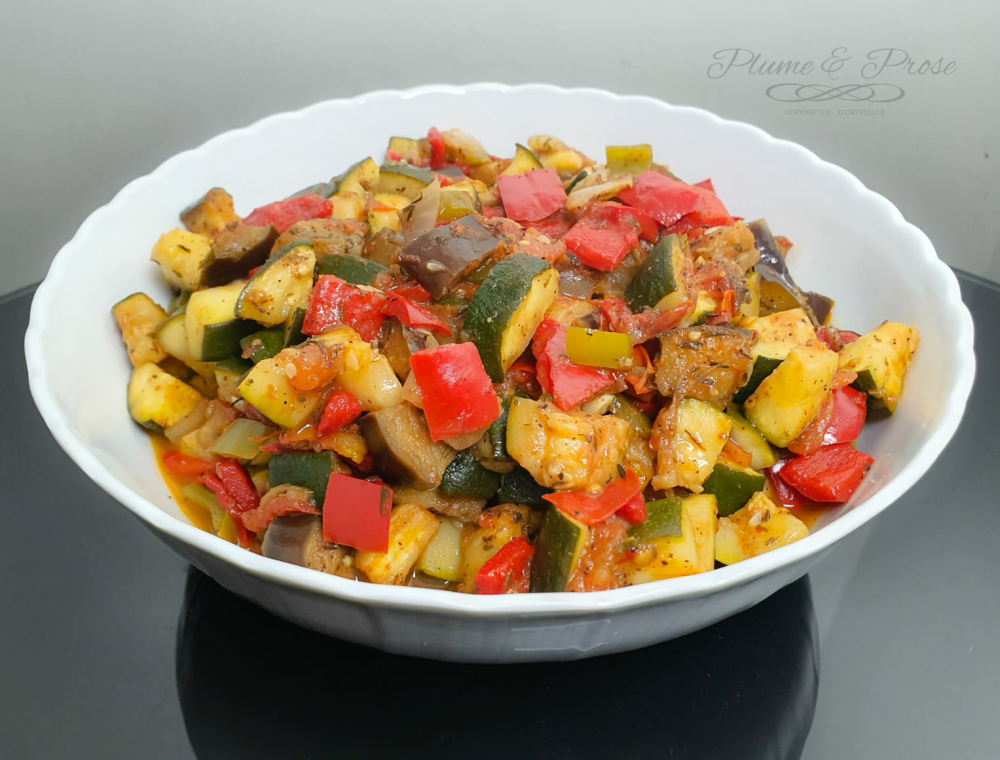 Ratatouille express au four
