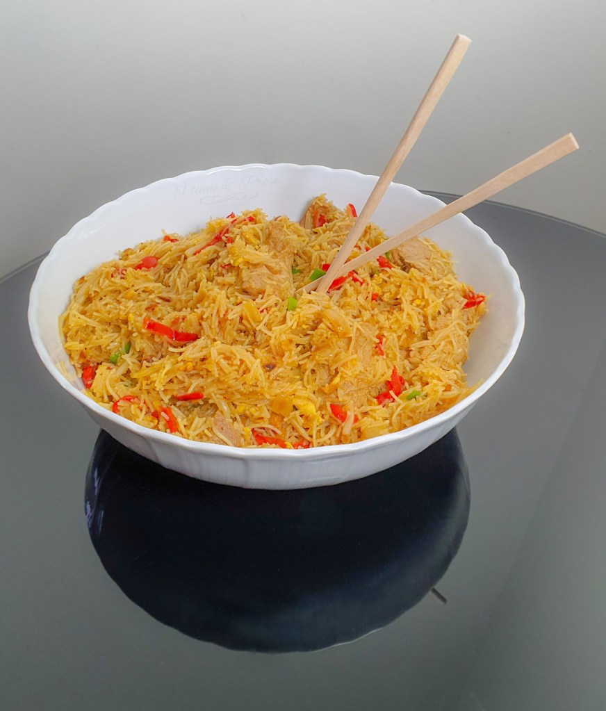 "Noodle Stir Fry" ou les nouilles sautées de Singapour