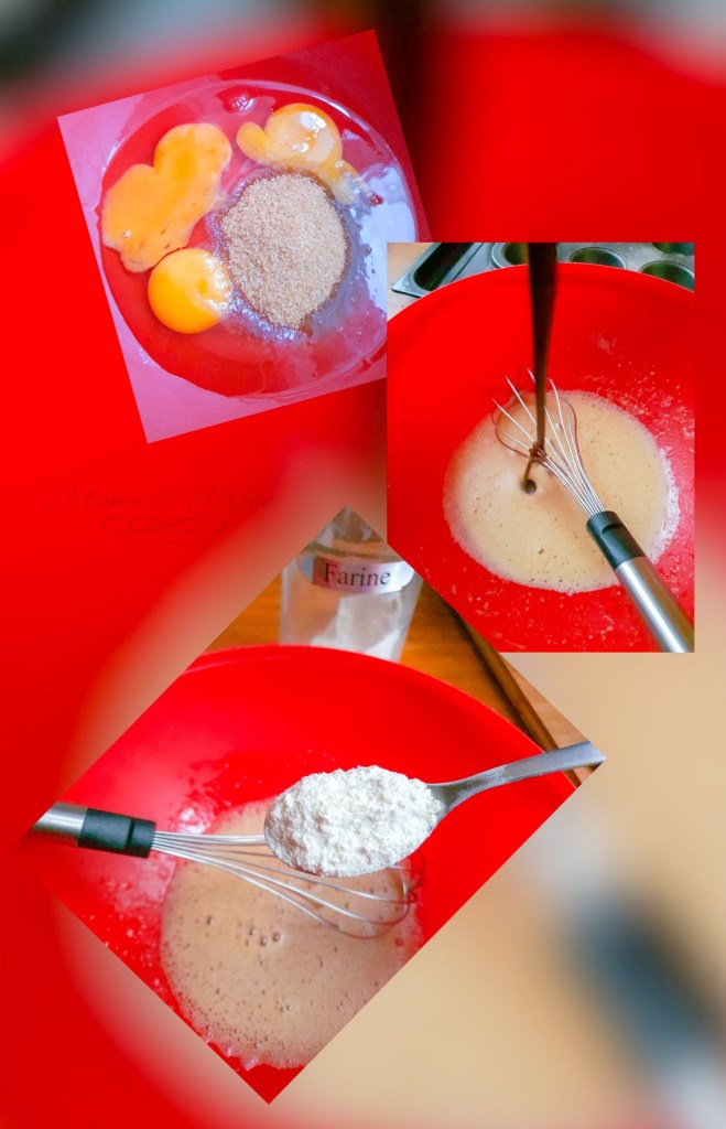 Préparation d'un fondant au coeur coulant