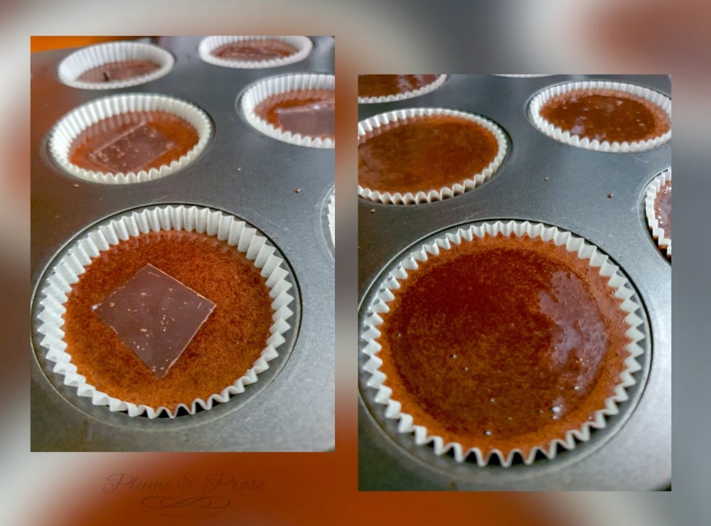 Préparation d'un fondant au coeur coulant