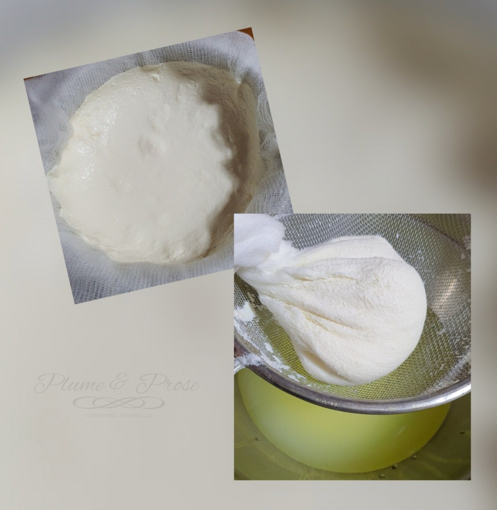 Préparation du fromage frais de Moldavie