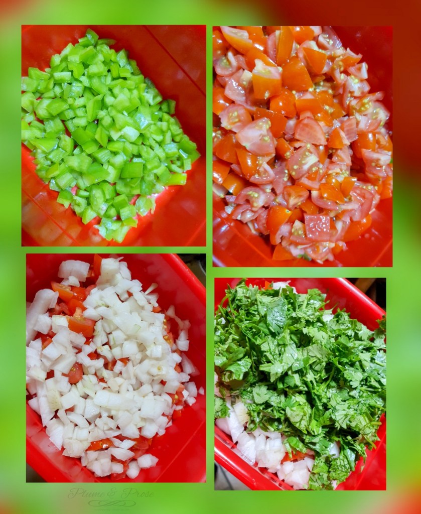 Préparation du Pico de Gallo