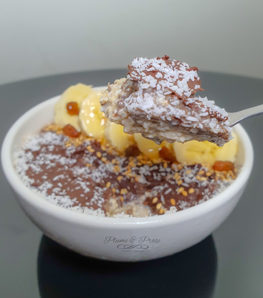 "Overnight Porridge Crunchy" ou le Porridge Croquant et gourmand