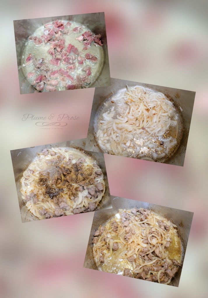Préparation du plov traditionnel