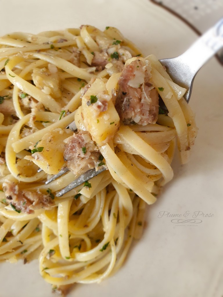 Cédez au doux plaisir de ces pâtes aux artichauts et sardines