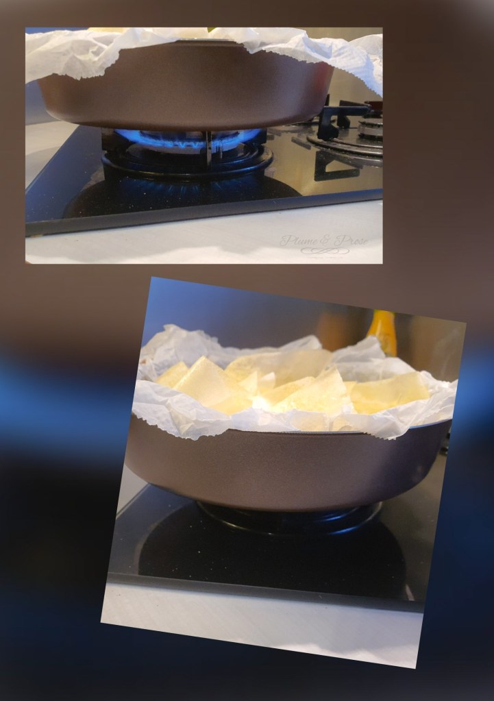 Préparation de la tourte de Jamie Oliver