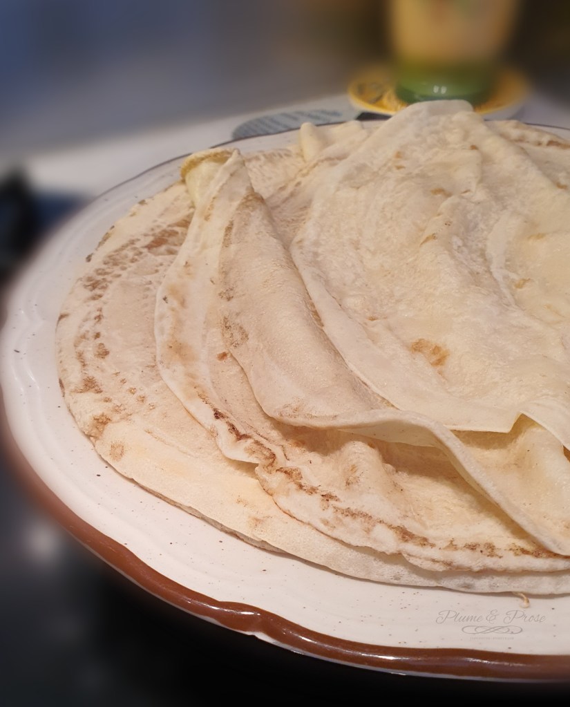 Préparation des Galettes Bretonnes à la Fondue de Poireaux et Noix de Saint-Jacques