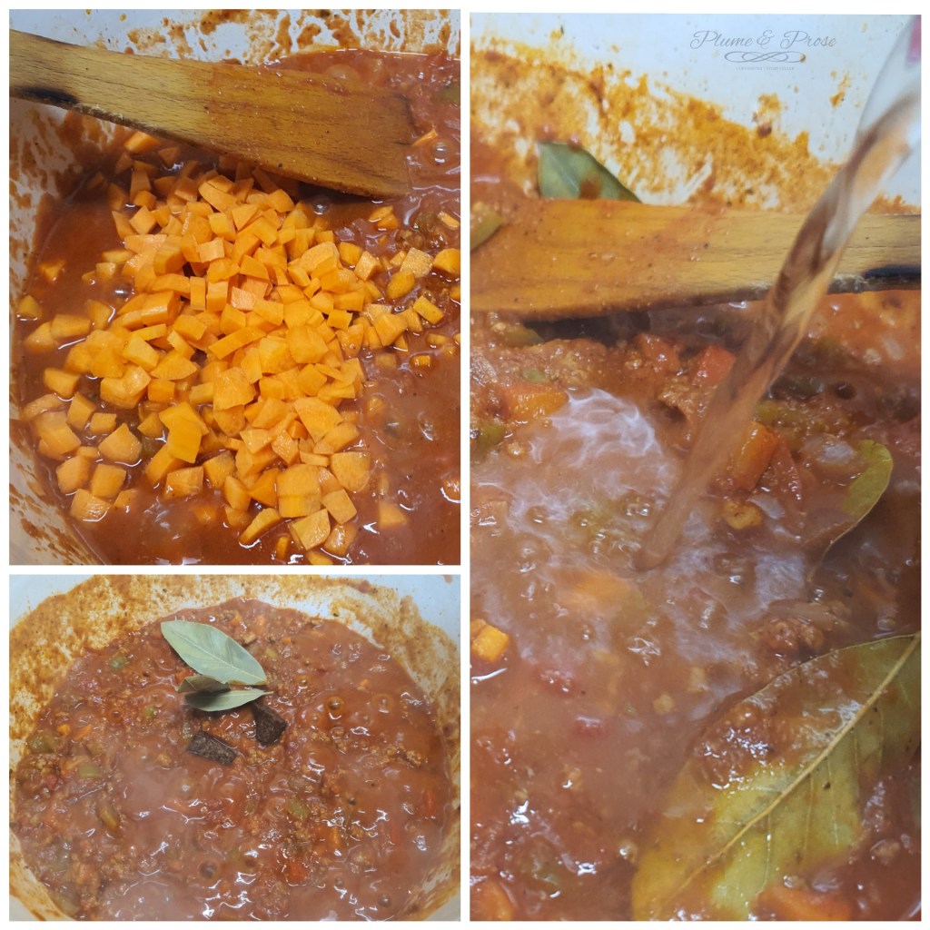 Préparation du goulash