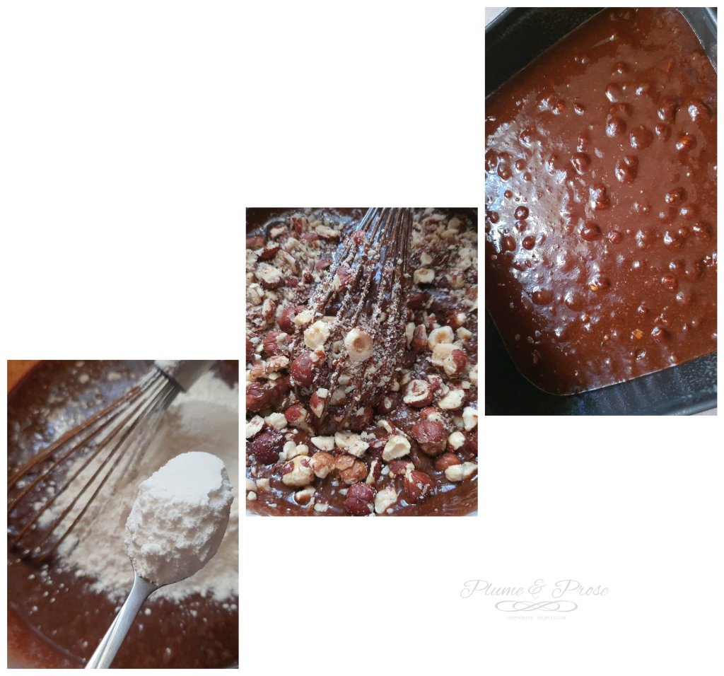 Préparation du brownie