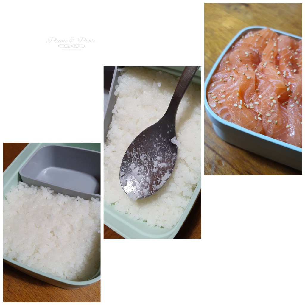 Préparation d'un obento