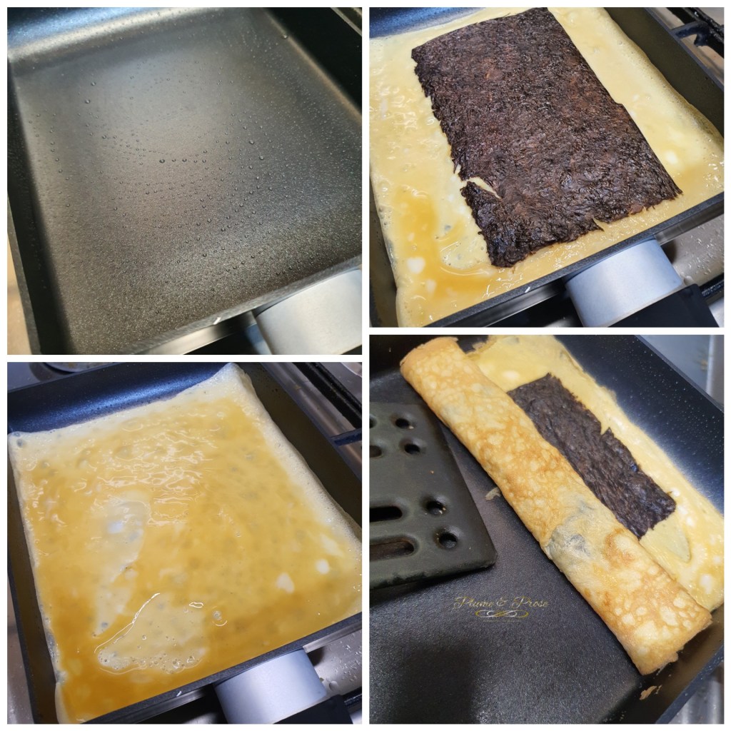 Préparation d'un obento