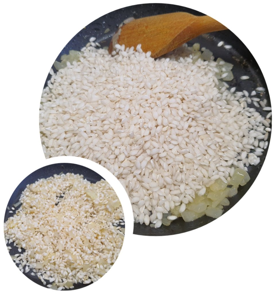 Préparation des arancini