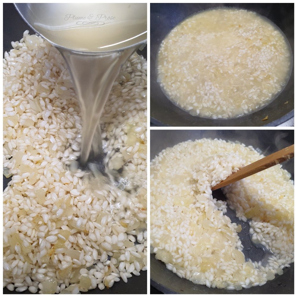 Préparation des arancini