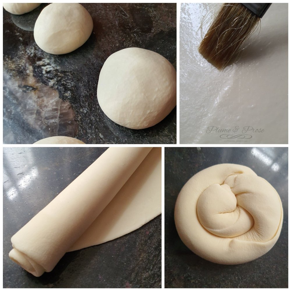 Préparation du chapati d'Afrique de l'Est