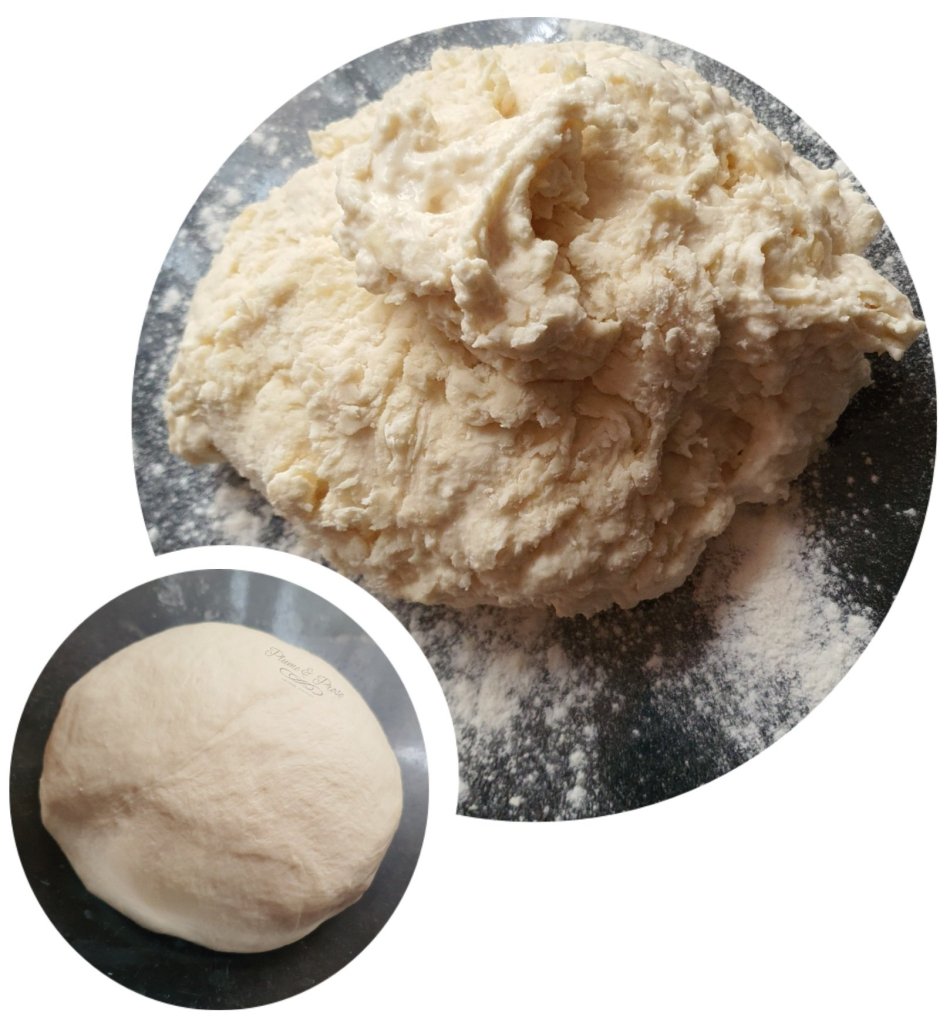 Préparation du chapati d'Afrique de l'Est