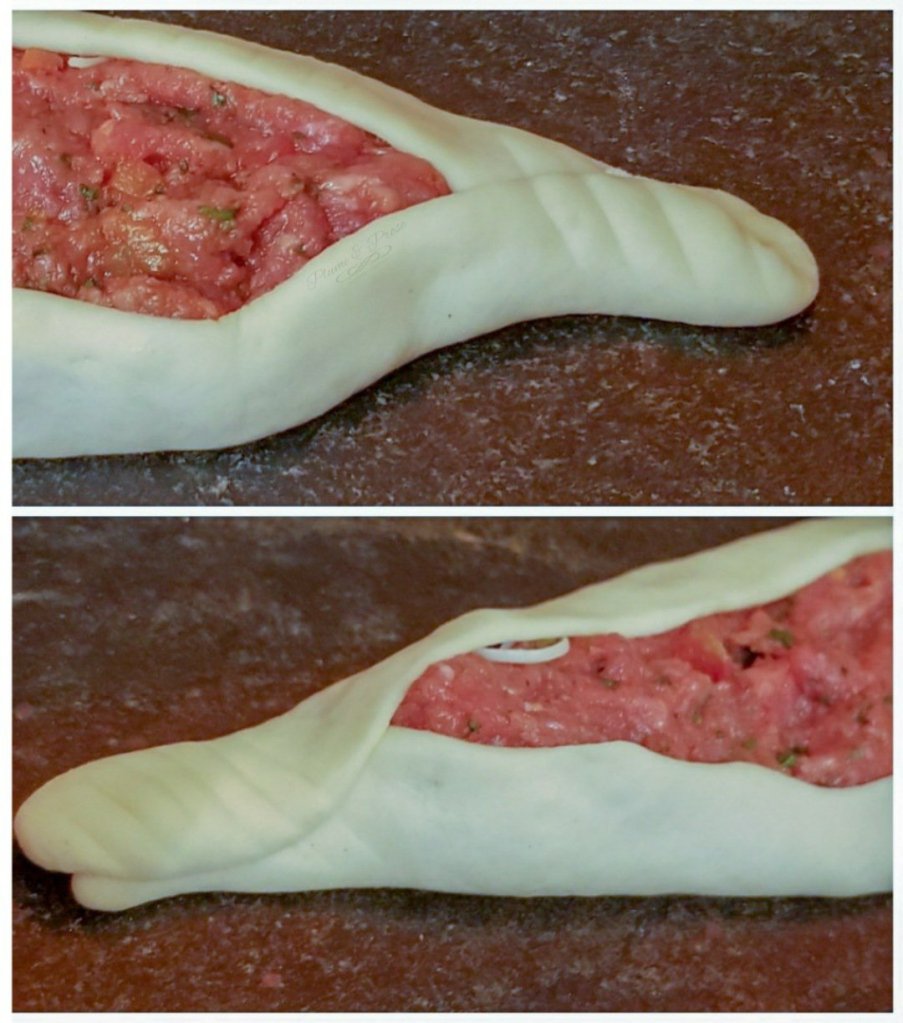 Préparation des pizza pide