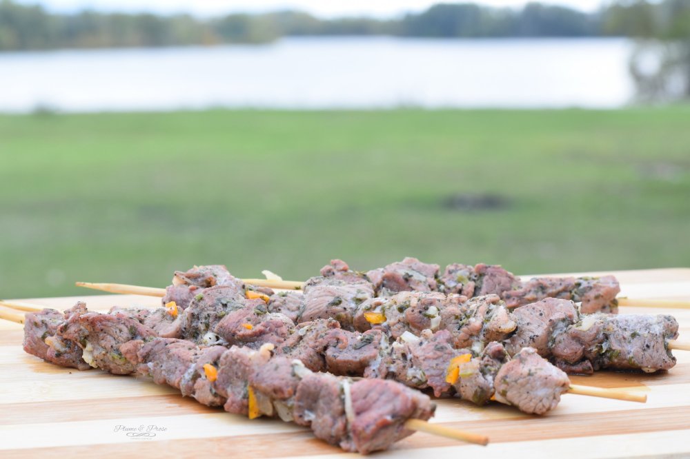 "Shashlik" ou les brochettes fondantes et tout aussi savoureuses