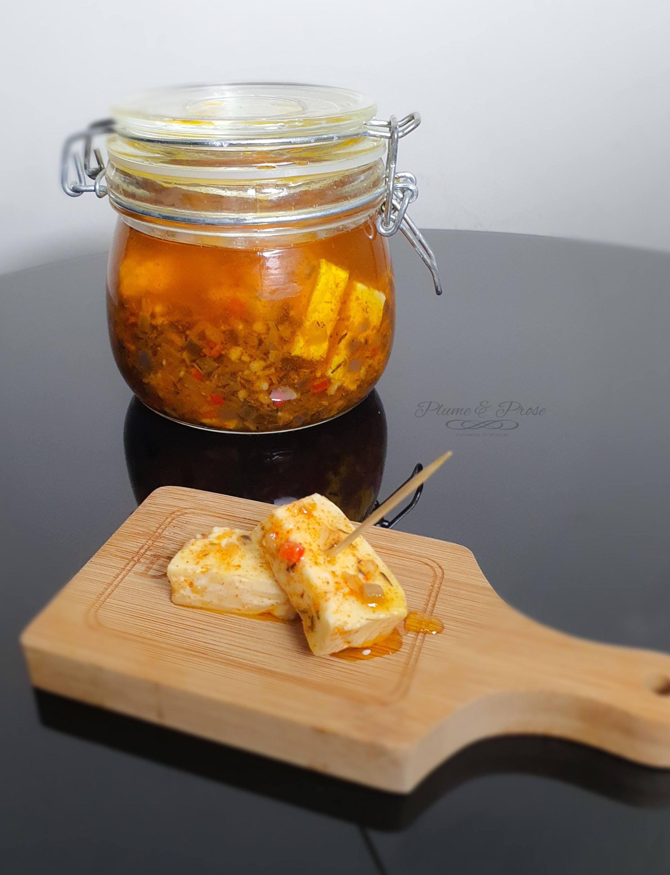 "Nakládany Hermelín" ou le fromage mariné de République-Tchèque