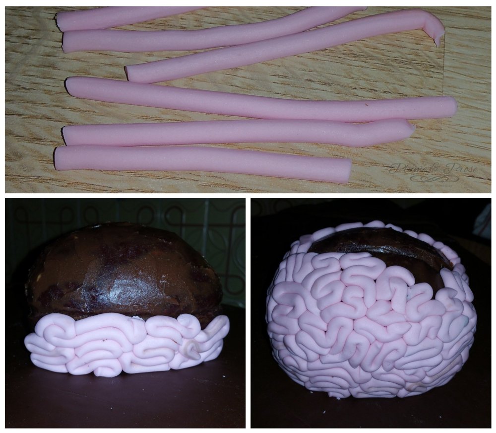 Préparation du brain cake