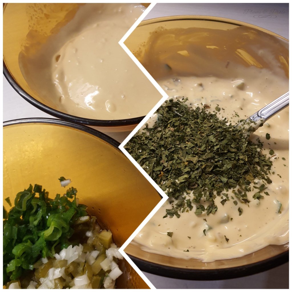 Préparation de la sauce tartare des Caraïbes