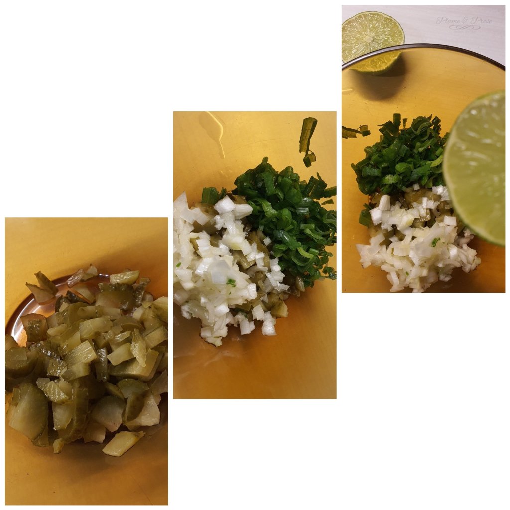 Préparation de la sauce tartare des Caraïbes