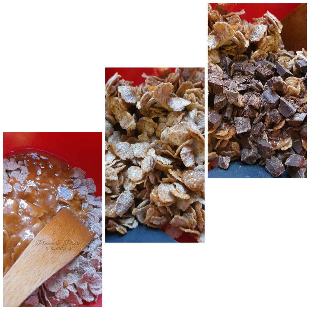 Préparation des "Flapjacks"