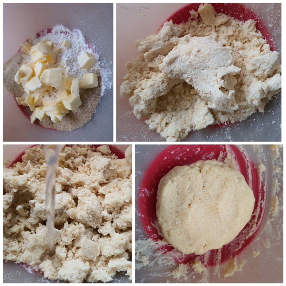 Préparation des biscuits champignons