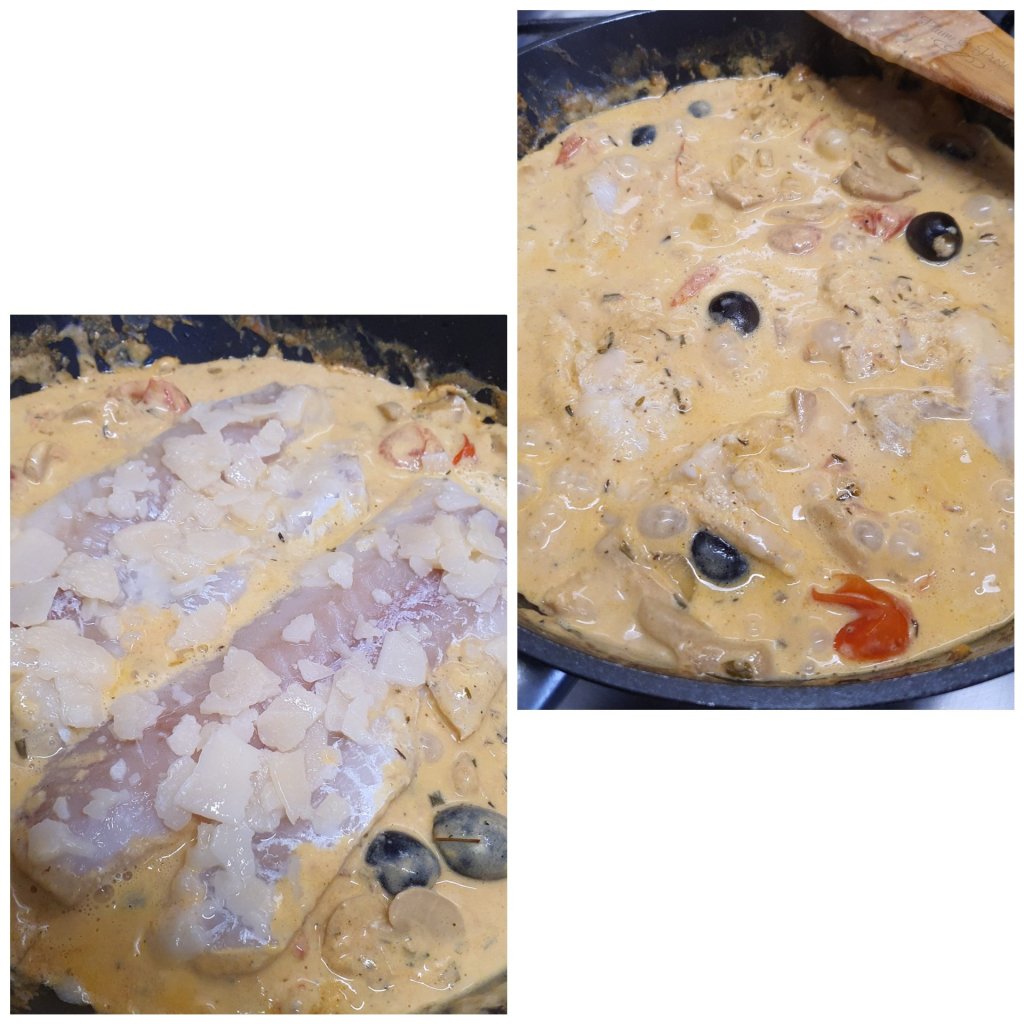 Préparation du curry de Cabillaud de Gut