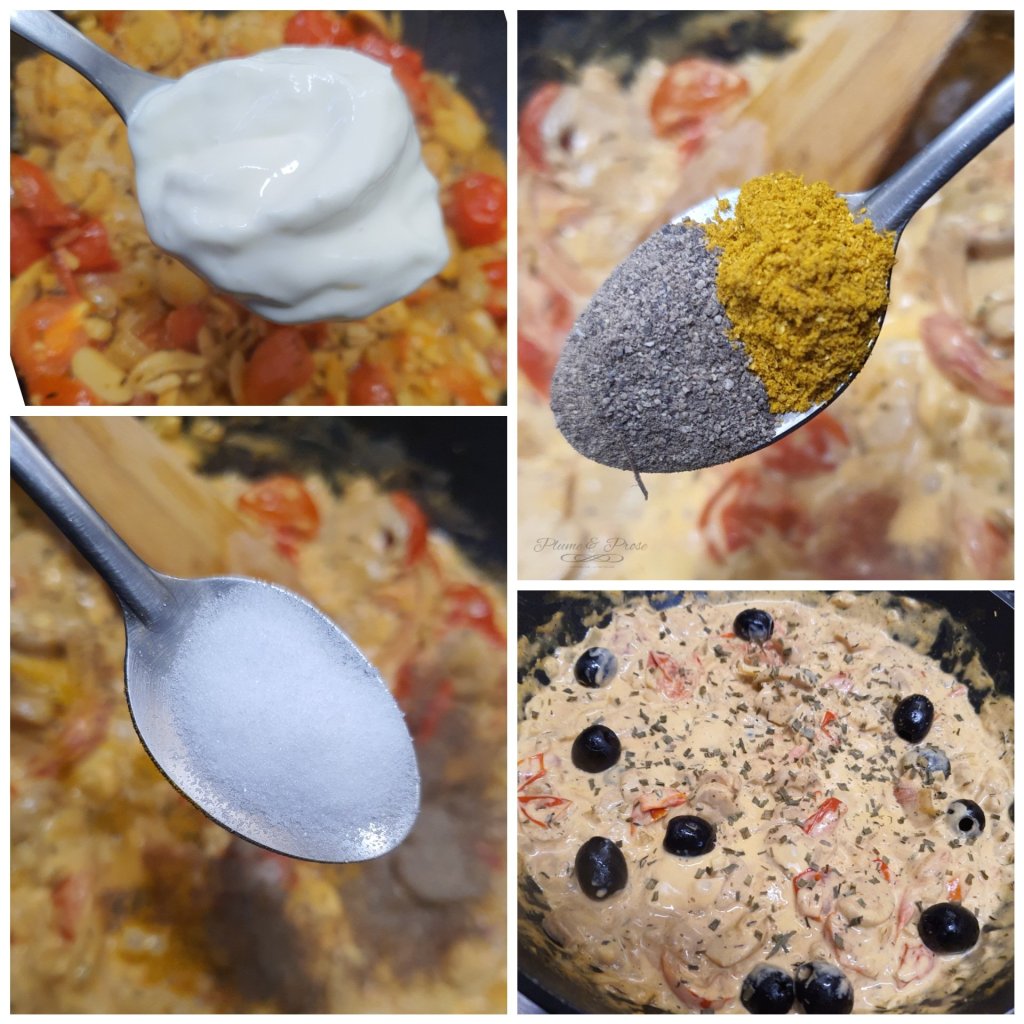 Préparation du curry de Cabillaud de Gut